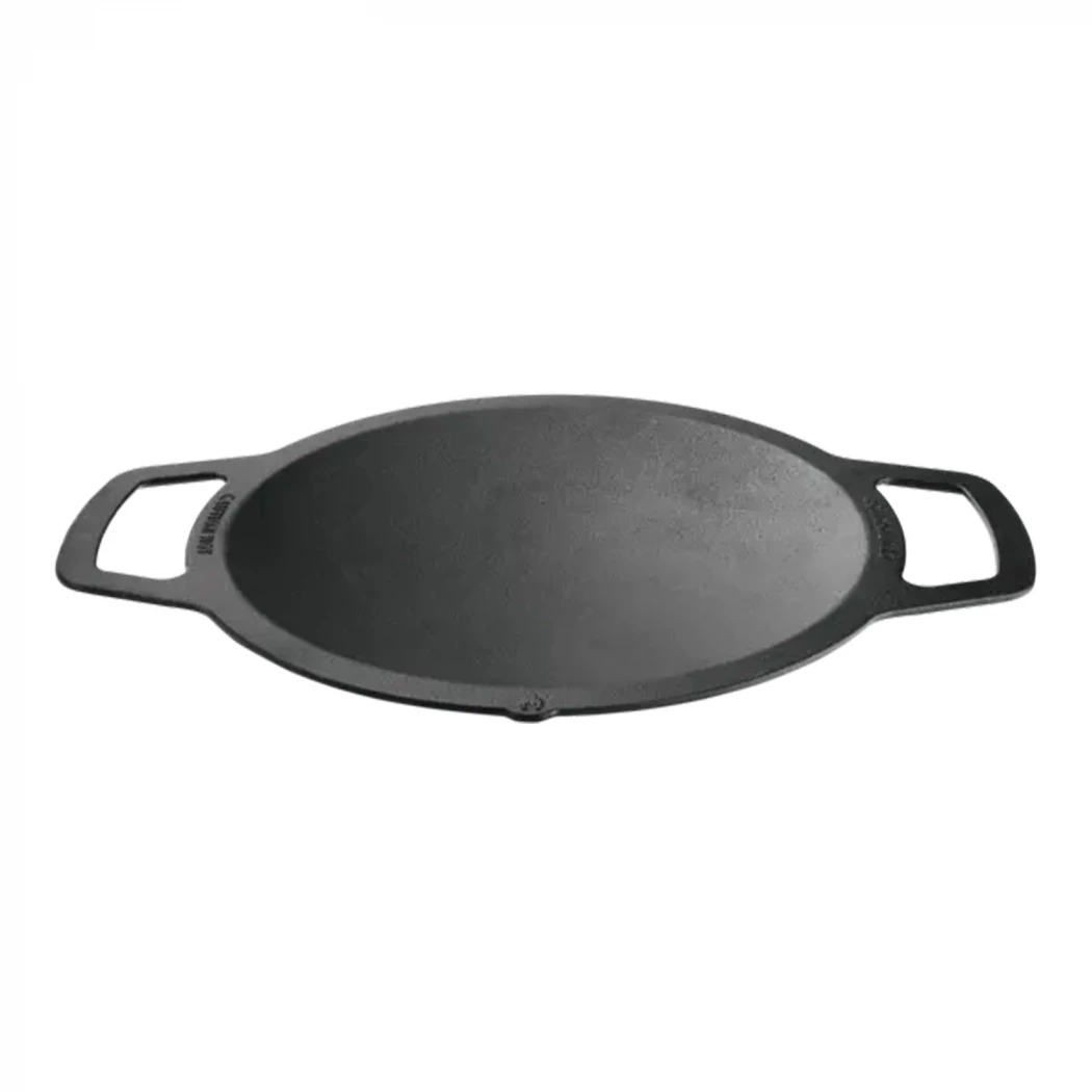 Gietijzeren wok top - klein | Solo Stove | Accessoires voor koken boven vuur | Zwart afbeelding 1