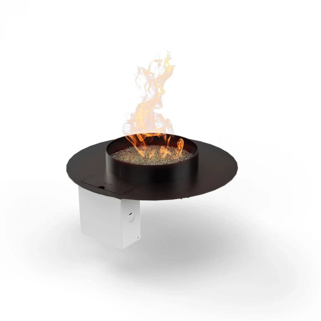Buiten gashaard - Stella 500 handmatige gasbrander - van Planika Fires - Voor de tuin of het terras - Efficiënte warmte en comfort - Modern design afbeelding 1