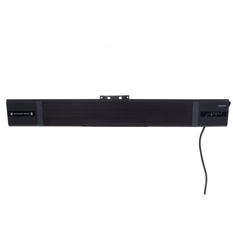 Nero no-glare terrasverwarmer voor muur en plafond  | Bioethanolhaard-shop.nl | Muur-gemonteerde elektrische terrasverwarmer , Hangende elektrische terrasverwarmer