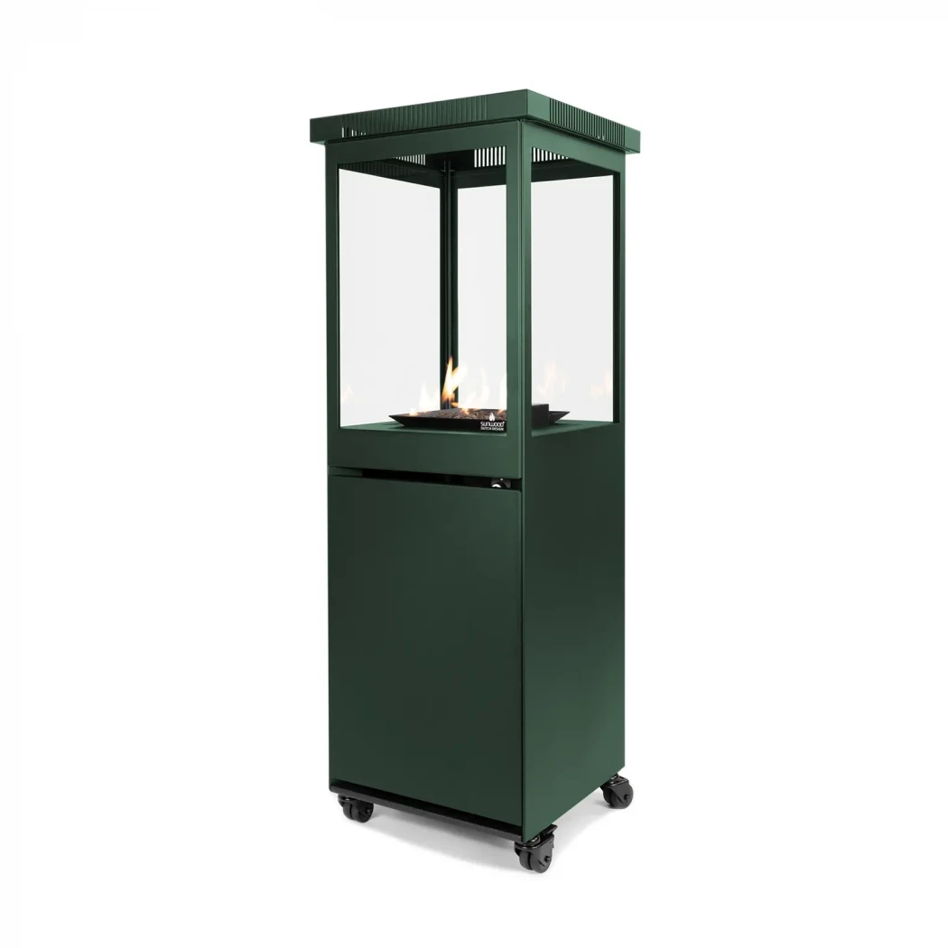 Sunwood Marino Limited terrasverwarmer - Galactic Green - Buiten gas terrasverwarmer - tot 5.7 kW warmteafgifte afbeelding 1