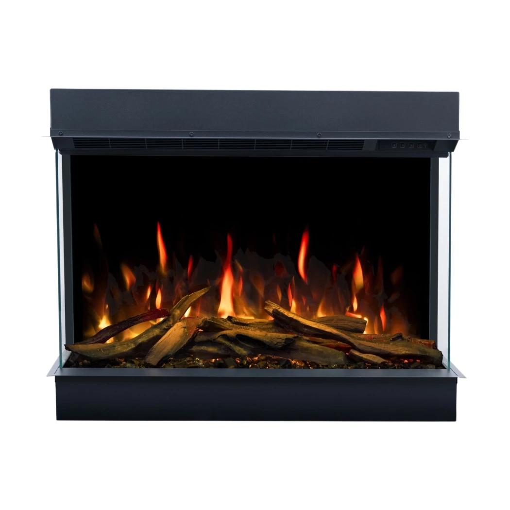Aflamo Superb 3D 103,2 cm Elektrische Haard - Driezijdige Inbouw, LED Vlam, 15 Kleuren, 1,5 kW Warmteafgifte afbeelding 1