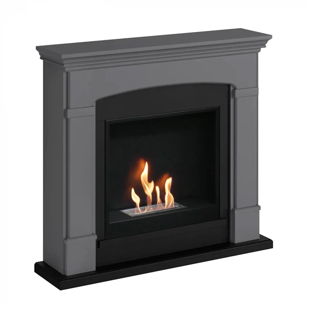 Hals Grijze Bio-ethanol open haard Tagu , ScandiFlames  | Bioethanolhaard-shop.nl | Klassieke bio-ethanol haard