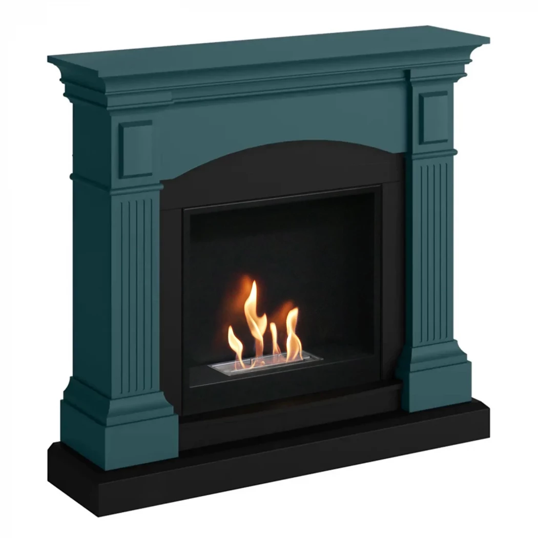 Mors Turquoise Bio-ethanol open haard Tagu , ScandiFlames  | Bioethanolhaard-shop.nl | Klassieke bio-ethanol haard