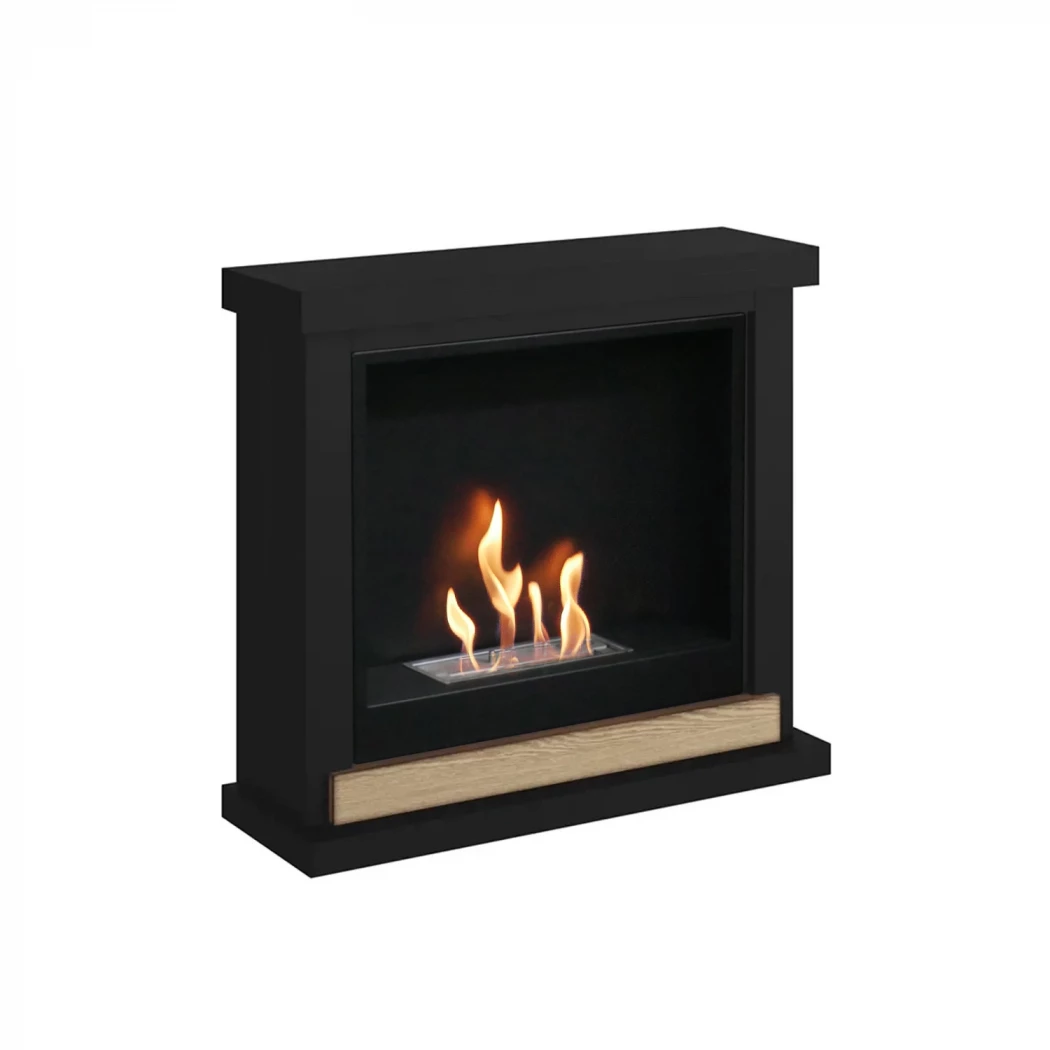 Skagen Zwarte Bio-ethanol open haard ScandiFlames , Tagu  | Bioethanolhaard-shop.nl | Klassieke bio-ethanol haard