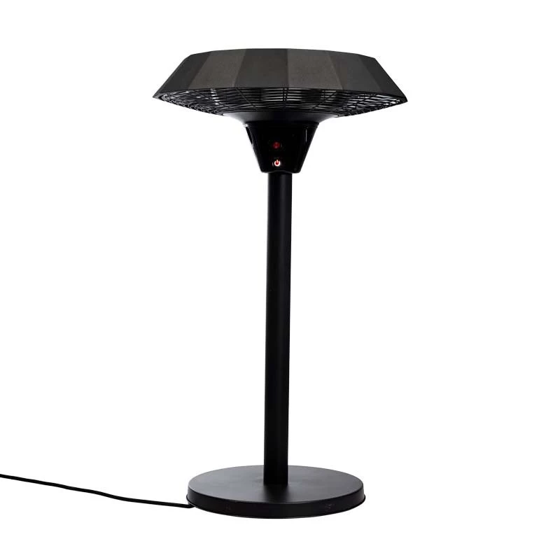 Terrasverwarmer Vrijstaand Ufo tot 2000 W  Hortus  | Bioethanolhaard-shop.nl | Terrasverwarming voor tafel