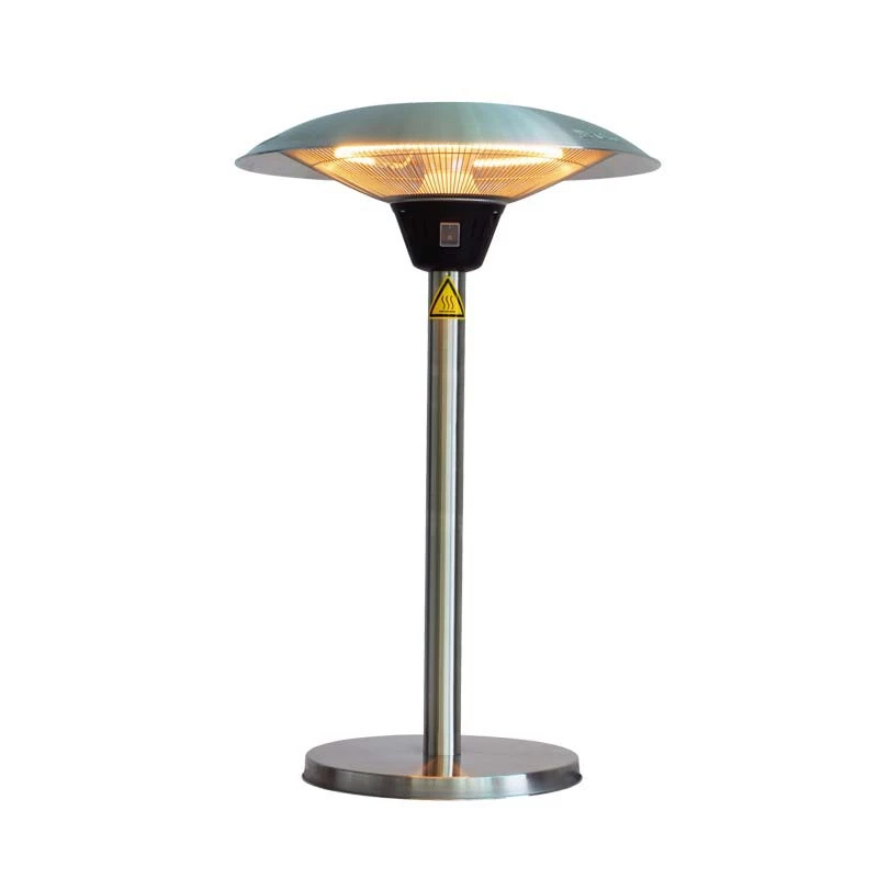 Terrasverwarmer Vrijstaand 900-1200-2100 W Hortus  | Bioethanolhaard-shop.nl | Terrasverwarming voor tafel