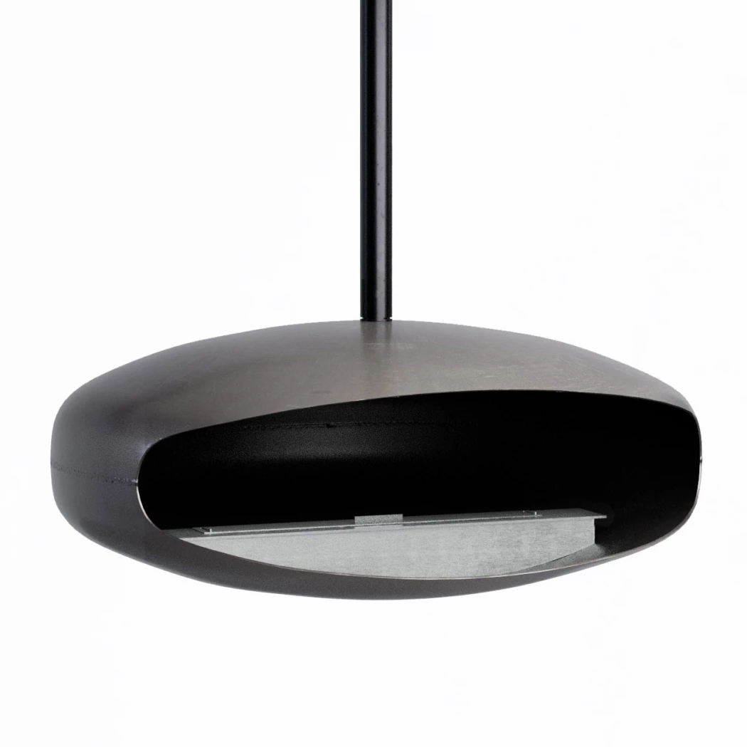 UFO-80 Mega New York - Plafond bio-ethanol haard | Hein & Haugaard | Plafond bio-ethanol haard | Geborsteld staal afbeelding