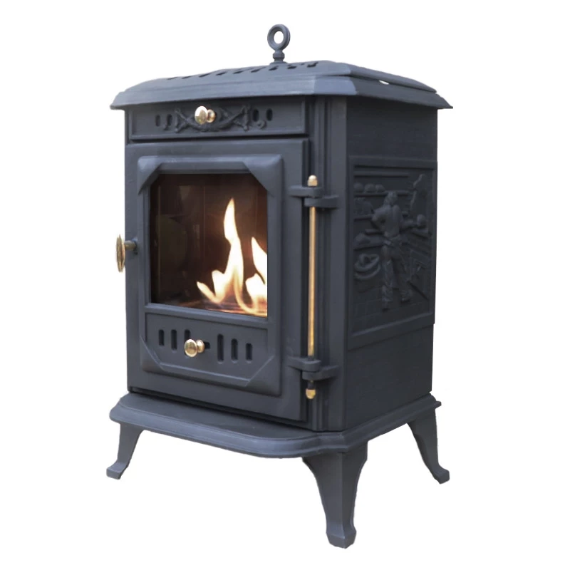 ScandiFlames Ulvik Bioethanolhaard | Klassiek Gietijzeren Design