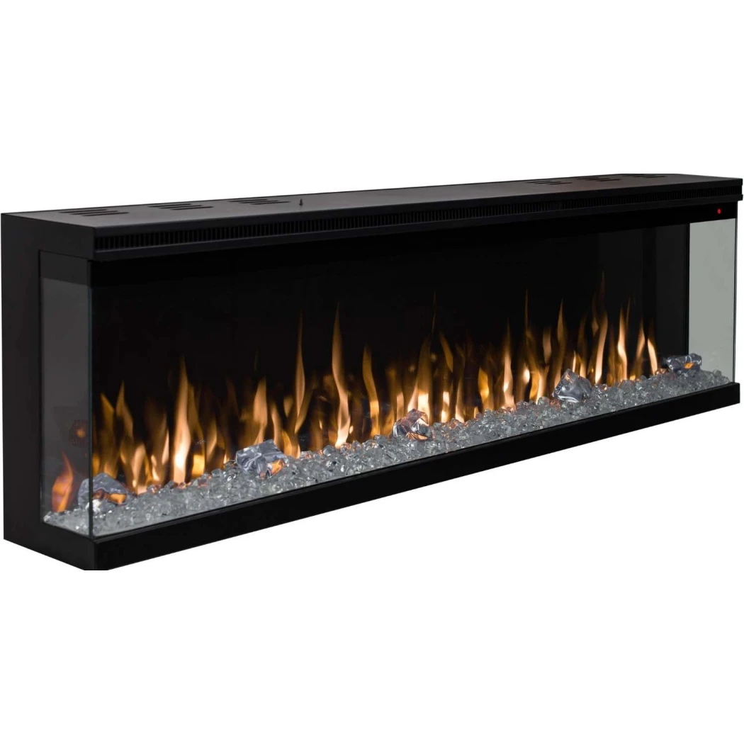 Aflamo Unique 254 cm Elektrische Haard - Wandgemonteerd of Ingebouwd, LED Vlam, 6 Kleuren, 1,5 kW Warmteafgifte afbeelding 1