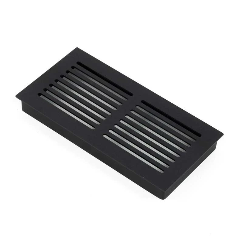 Ventilatierooster - Zwart | Bioethanolhaard-shop.nl |
