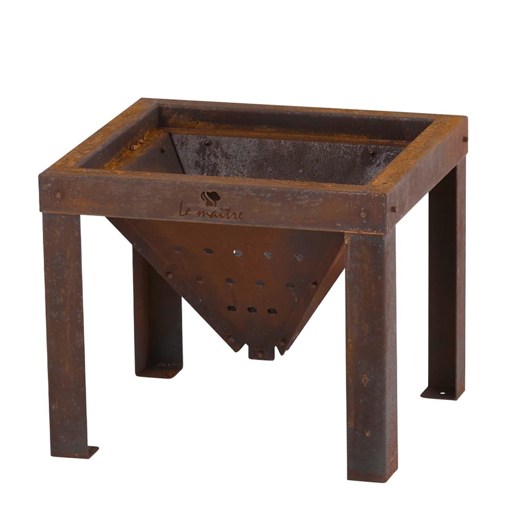 Vuurkorf & BBQ Medium Le Maître  | Bioethanolhaard-shop.nl | Buiten barbecue op hout , Buiten vuurplaats