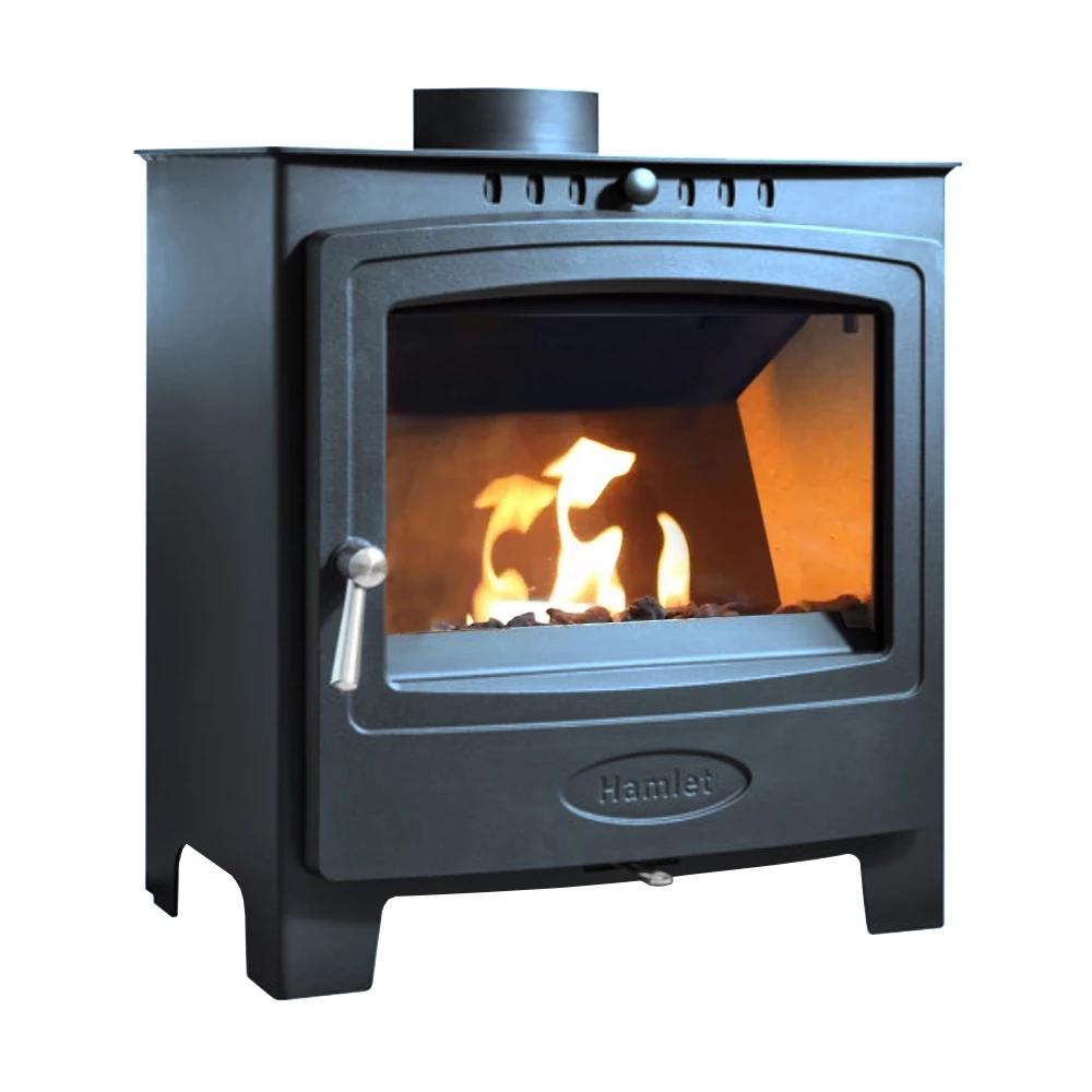 Solution 5 Widescreen Atlantic Blue - Vrijstaande bio-ethanol haard van Arada - Afmeting: 52,5 x 55,8 cm afbeelding