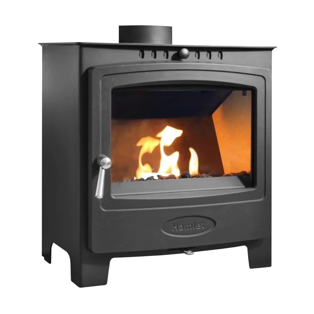 Solution 5 Widescreen Grafietzwart - Vrijstaande bio-ethanol haard van Arada - Afmeting: 52,5 x 55,8 cm afbeelding 1