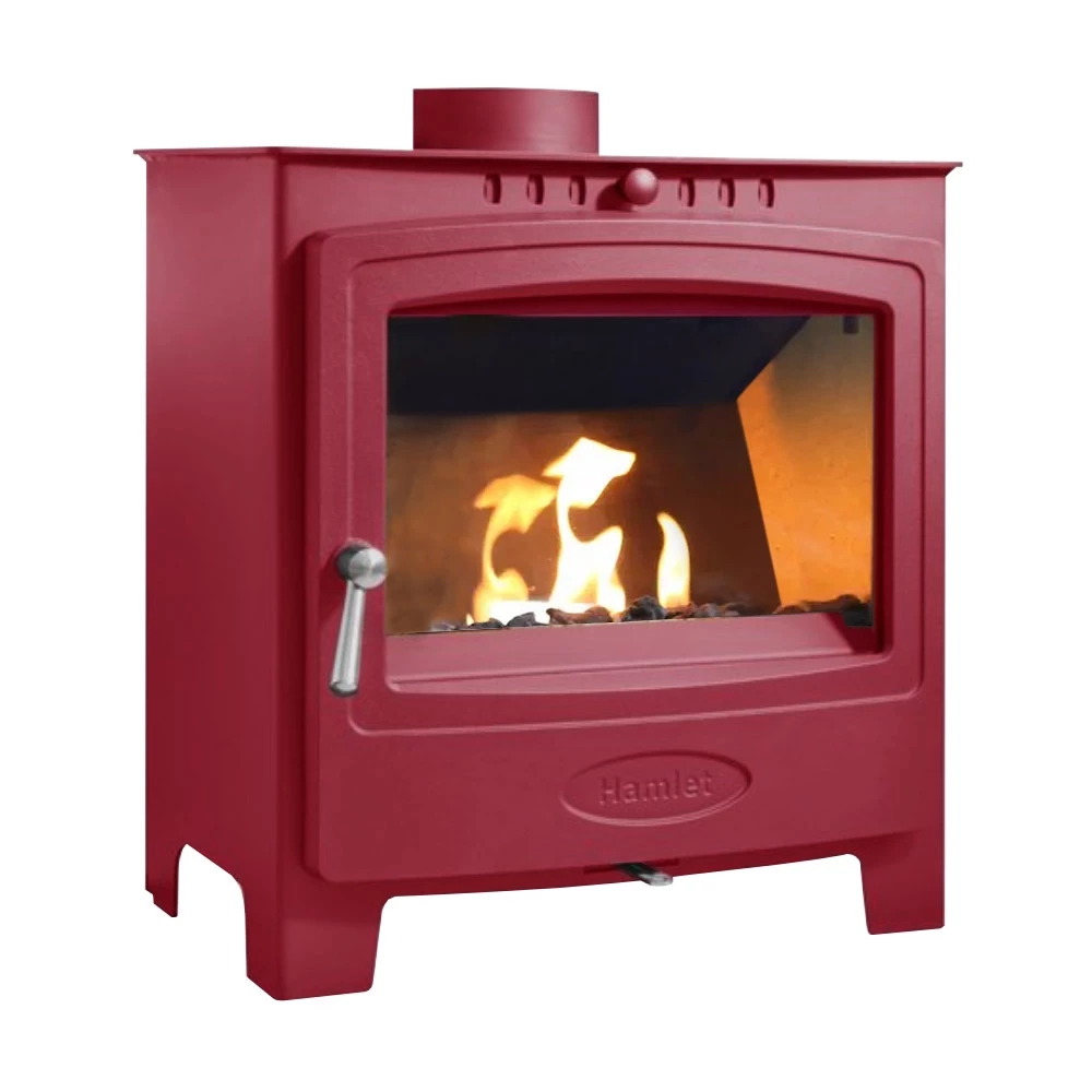 Solution 5 Widescreen Spice Red - Vrijstaande bio-ethanol haard van Arada - Afmeting: 52,5 x 55,8 cm afbeelding 1