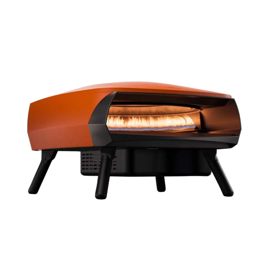 Etna Fermo Orange Pizzaoven Witt  | Bioethanolhaard-shop.nl | Pizza oven