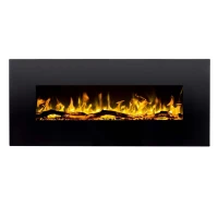 Aflamo Albion 128 cm Zwarte Elektrische Haard