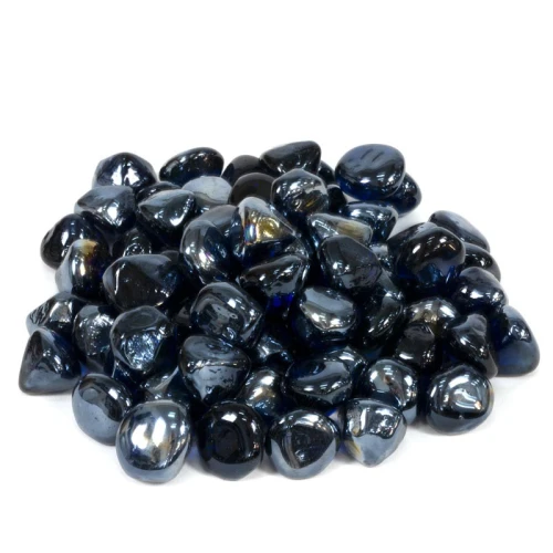 Zwarte keramische decoratiestenen voor gashaarden | Bioethanolhaard-shop.nl Decoratieve stenen in zwart