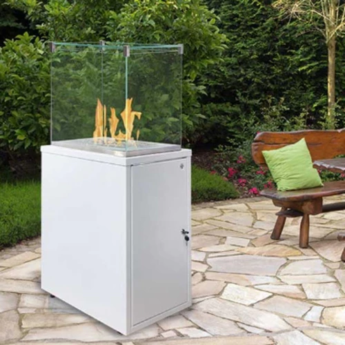 Fuora Q XL buiten gashaard in wit Luxueuze buiten gashaard van de Duitse Spartherm