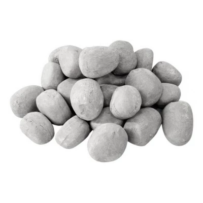 munitie grond Resultaat Keramische stenen 24 stuks - grijs | bioethanolhaard-shop