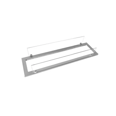 Bio-ethanol frame van staal Stalen frame met glas voor de 600mm brander