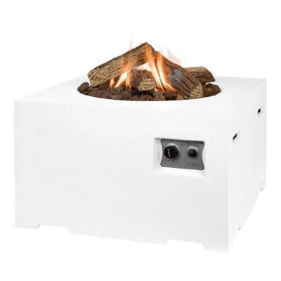 Buiten witte Cocoon tafel Witte Cocoon tafel voor buiten