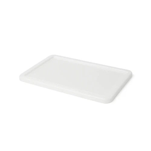 Deksel voor Pizzarijskast - 30x40 cm | Koop hier Deksel voor pizzadeeg rijstkist in helder wit plastic - maat 30x40 cm