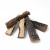 Decoratie hout voor biohaarden