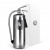 Nordic Flame brandblusser 6 kg - Gepolijst staal