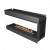 Planika Fires Forma 1500 Room Divider