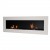 Murus 1600 mm brede mat witte biohaard voor aan de muur
