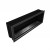 Slimline Firebox 1650 Icon Fires geborsteld staal