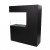 Zwarte Roomdivider Bio-ethanol Haard
