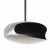 Staal UFO-60 plafond hangende bioethanol haard