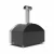 Futuro 2 Pizza Zilver Zwart Hybride Alfa Forni