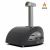 Moderno 5 Pizza Grijs Houtgestookte Alfa Forni