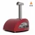 Moderno 5 Pizza Rood Houtgestookte Alfa Forni