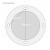 Toronto Wit - 2-zijdige Plafond-hangende bio-ethanol haard 