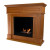 Traditionele Bio-ethanol haard Open haard met houtafwerking