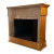 Traditionele Bio-ethanol haard Open haard met houtafwerking