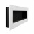 Murus 1200 Gloss White - Witte bio-ethanol wandhaard 