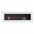 Murus 1600 mm breed kleine zwarte muurhangende biohaard
