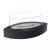 Slimme en moderne ovale tafel bio-ethanol haard