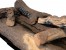 Inzetbrander met keramisch hout