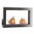open Safretti bio-ethanol haard met twee branders