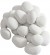 Keramische stenen 24 stuks - wit