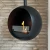  ScandiFlames Edmonton - Plafondgemonteerde Bioethanol Openhaard 