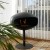 Cocoon pedestal zwart voetstuk