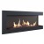 Hoek biohaard met linkse opening van 120 cm.