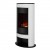 Waterdamp open haard in wit van Dimplex