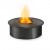EcoSmart Fire ronde AB8 bio-ethanol brander van 304 roestvrij staal